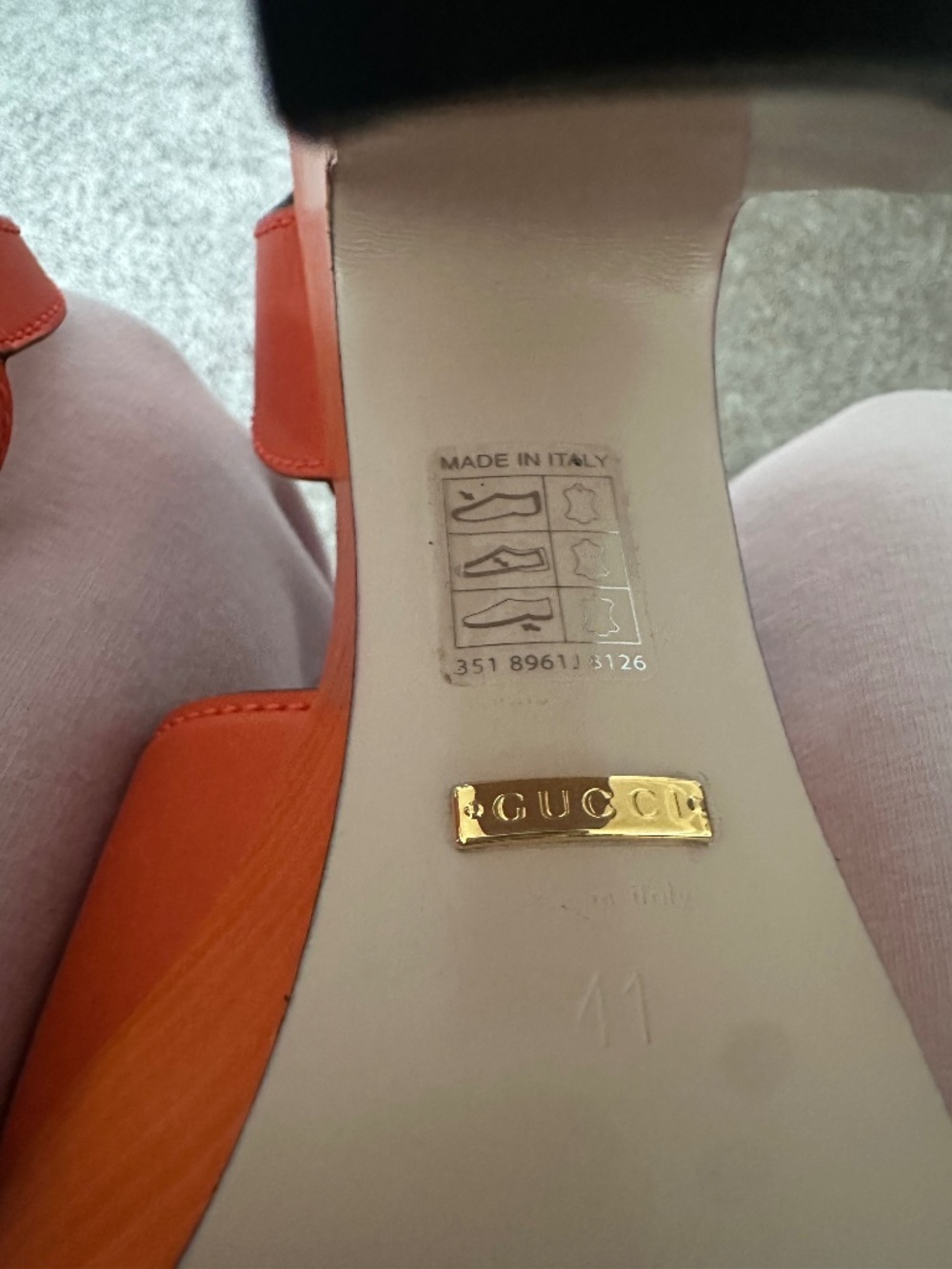 Gucci : Interlocking G Cutout Platform Sandals